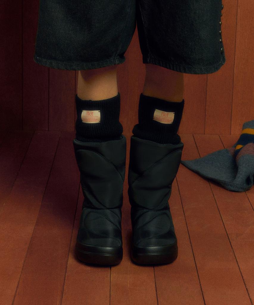 Flct Fuzzy Padding Boots (3 Colors)