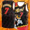 Miami #7 Antetokounmpo Basketball Jersey Men Sleeveless Tank Top Summer Breathable Vest Streetwear Sports Uniform Basketball KID