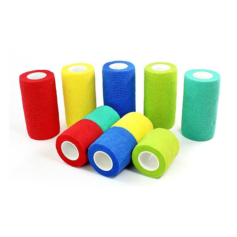 1Pc Racket Handle Bandage Non-slip Finger Protection Bandage Pet Tattoo Self-adhesive Elastic Protective Bandage