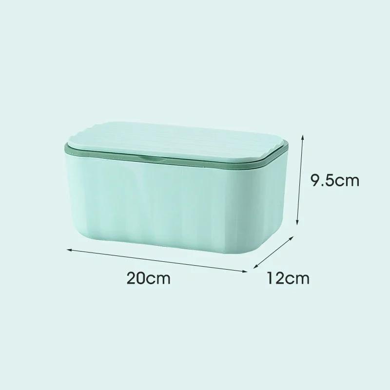 Home Kitchen Tissue Paper Dispenser Storage Organizer Tissue with Cover Square Wet Wipes Case Napkins Toilet Paper Container