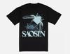 Saosin Band Schwarz Unisex Baumwoll-T-Shirt