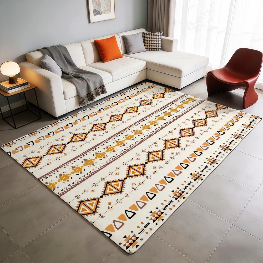 Bohemian Geometric Modern Ethnic Hogar Bedside Rug Kitchen Bath Floor Mat Hallway Balcony Carpet Entrance Doormat Decor Home