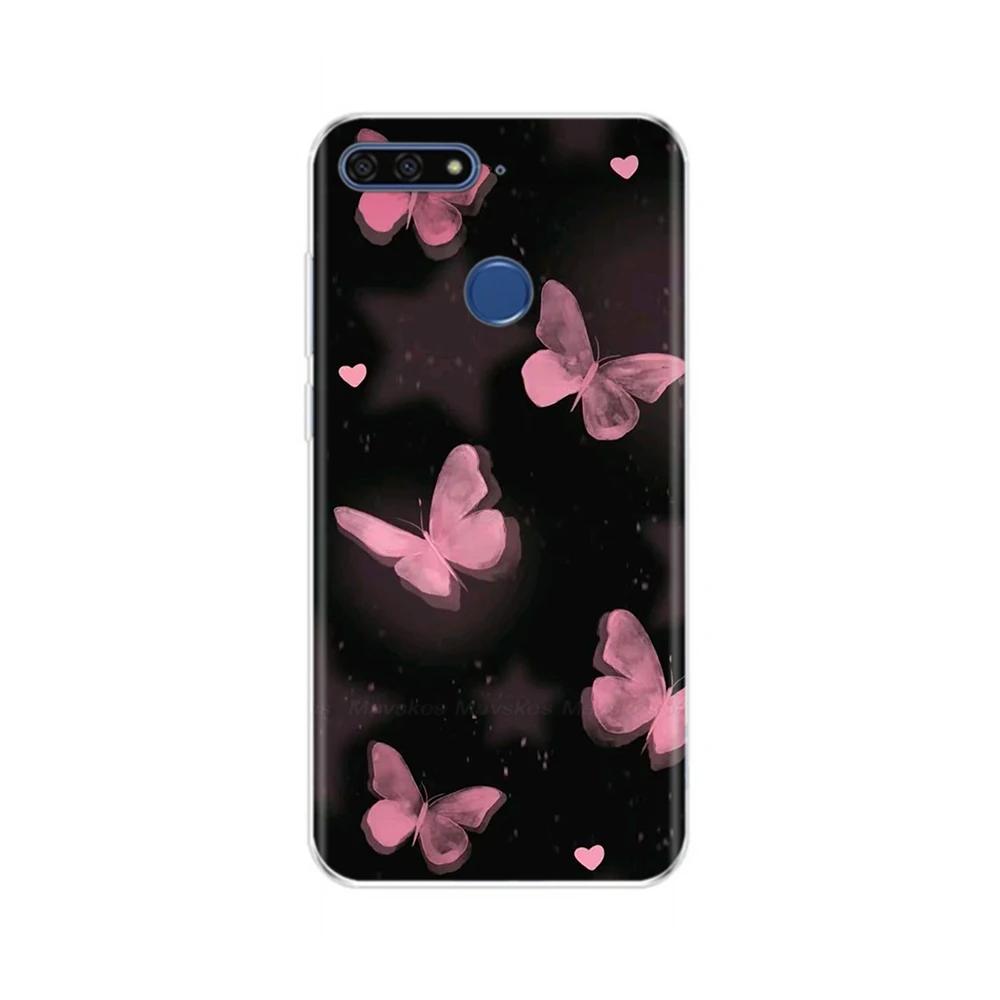 For Honor 7A Pro Case For Honor 7C Case Shockproof Silicone Soft Phone Back Cover For Huawei Honor 7A Pro Fundas Bumper Shells