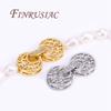18K Gold Plated Clasp For Jewelry,Connectors For Bracelets,Fasteners Clasps,DIY Jewelry Accessories,Necklace Findings