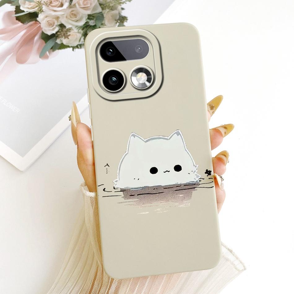 For Realme 16 Pro+ 16Pro Cute Cat Flower Cartoon Phone Case For Realme 16 Pro Plus 5G Soft Silicone Covers Bumpers