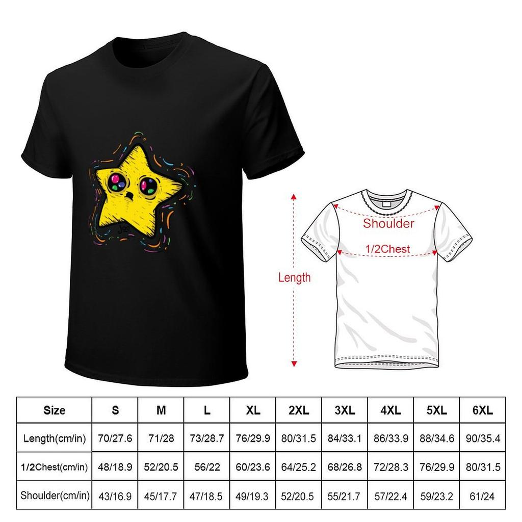 Trippy Star TShirt customs Louboutins summer tops anime outfits for men