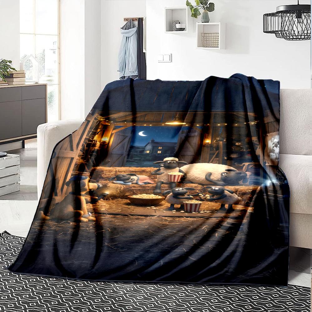 Shaun Blanket, High quality Comfortable for All Seasons, Home Decor, Warmth and Comfort