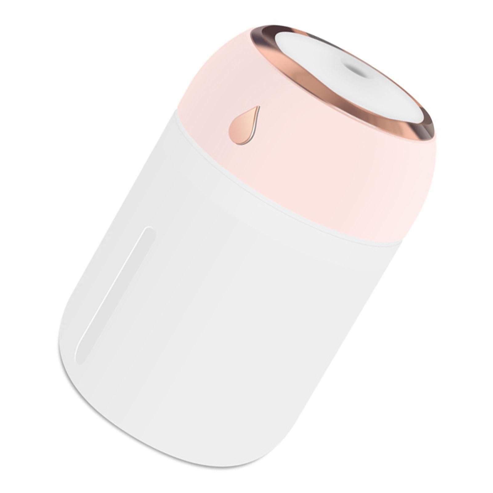 

Настольный увлажнитель воздуха Мелкое распыление Увлажняющий Красочный светодиодный Аромадиффузор для спальни Розовый розовый