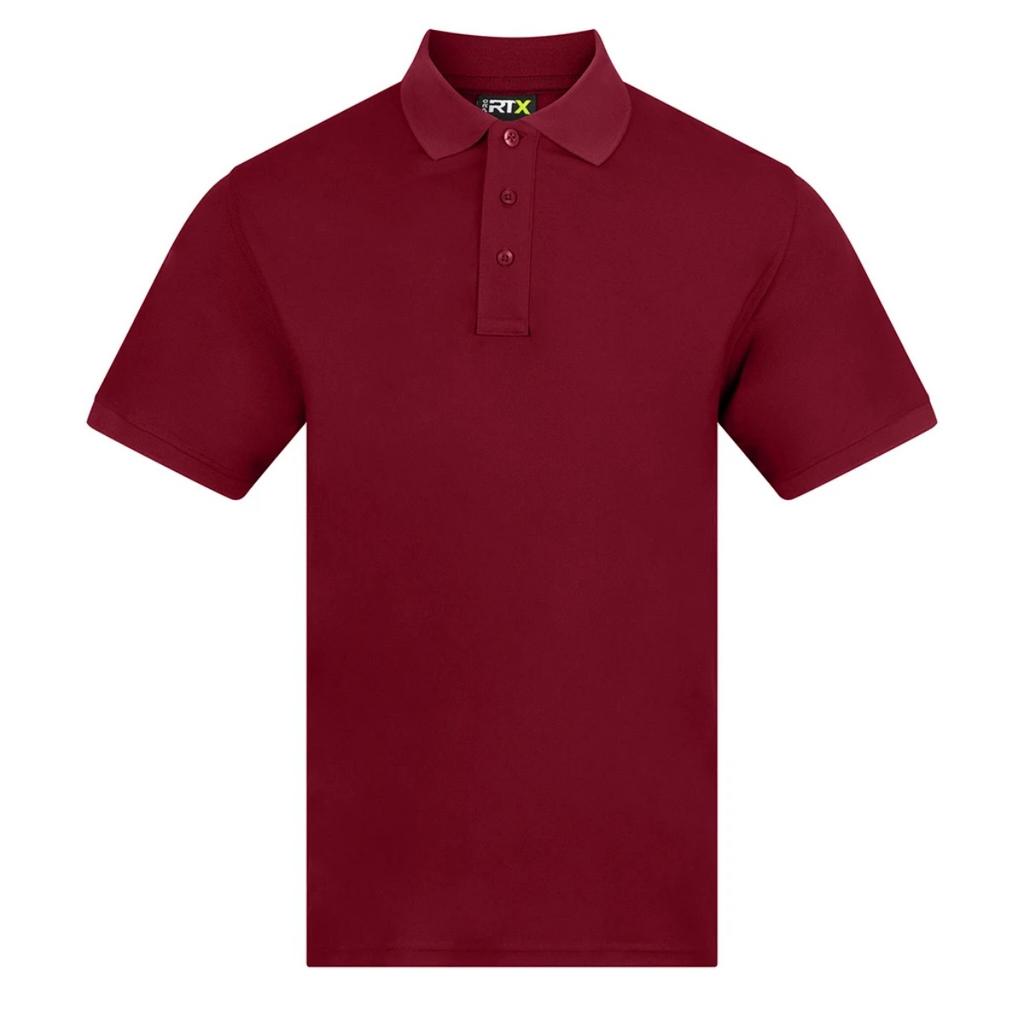 Pro RTX Mens Pro Moisture Wicking Polo Shirt