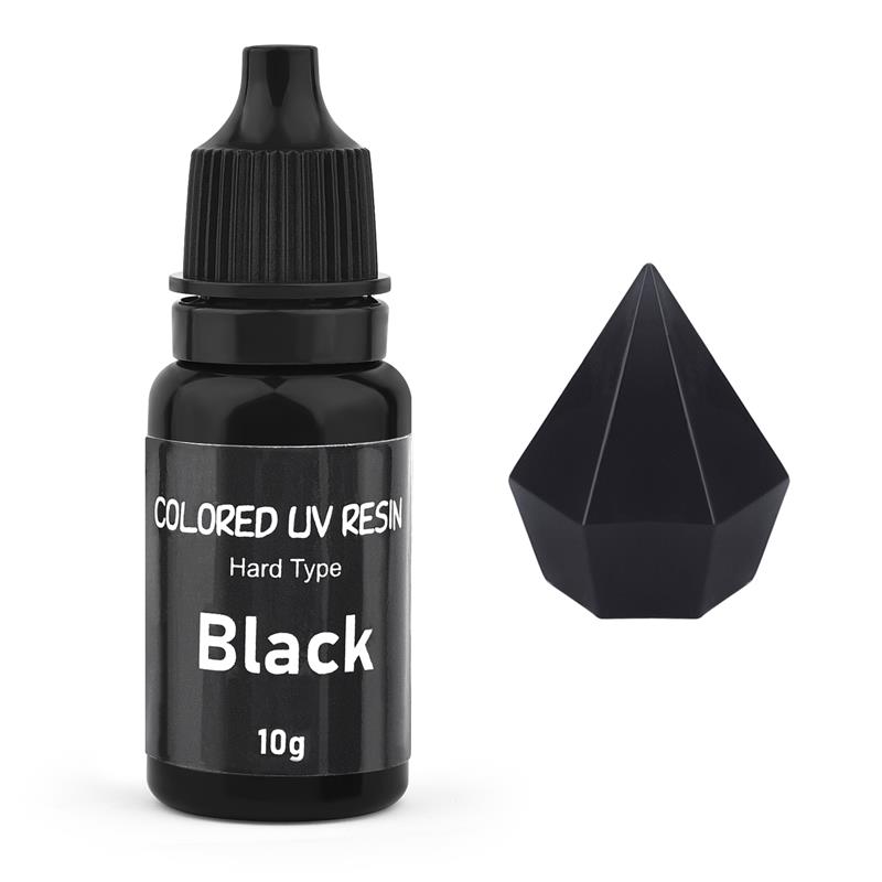 17 Colors UV Resin Glue 10ml Epoxy Glue Hard Ultraviolet Curing DIY UV Glue Color Resin Jewelry Making Quick Drying Glue Clear