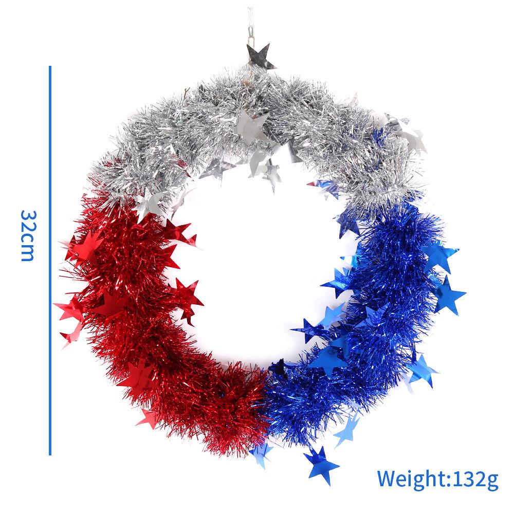 Stunning Diy Red White And Blue Star American Independence Day Wreaths For Parties