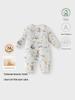 Quilted Winter Newborn Romper: Thick, Warm Crawling Suit