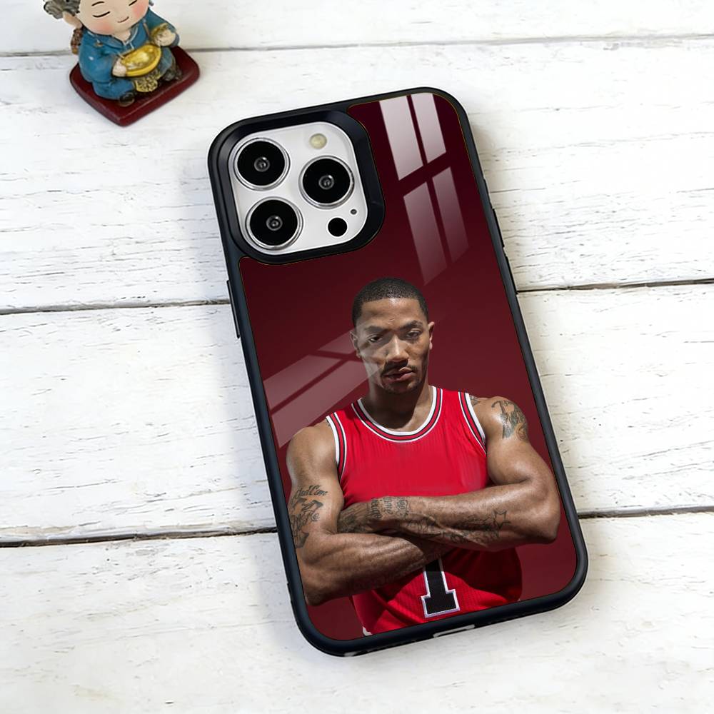Derrick MVP Basketball Player Phone Case For iPhone17,16,15,14,13,12,11 Plus,Pro Magnetic with Magsafe Wireless Charging