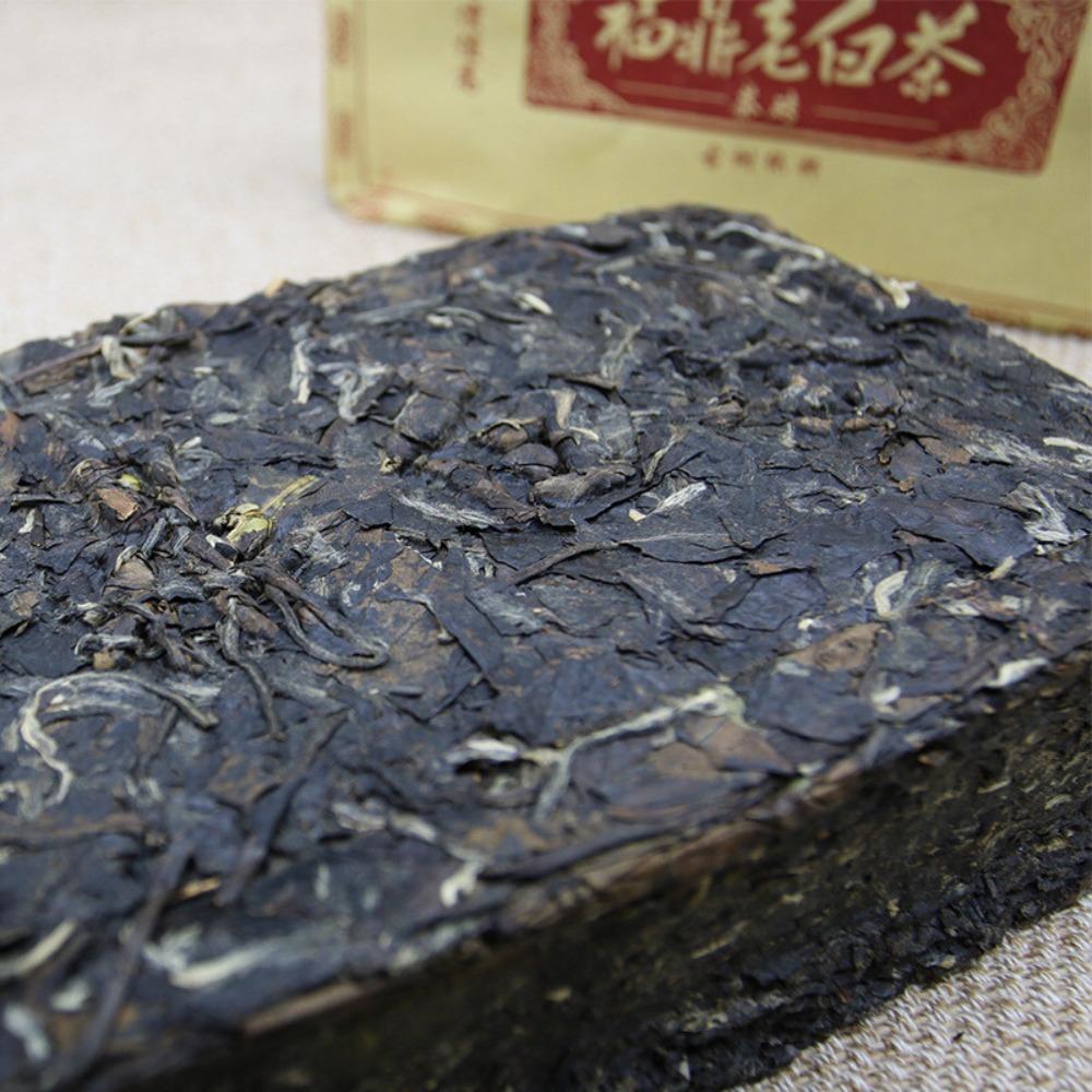 1000g Premium Fuding White Tea Brick Lao Shou Mei White Tea Cake