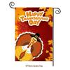 Turkey Yard Decoration Flag: Halloween Pumpkin & Thanksgiving Festival Garden Flag