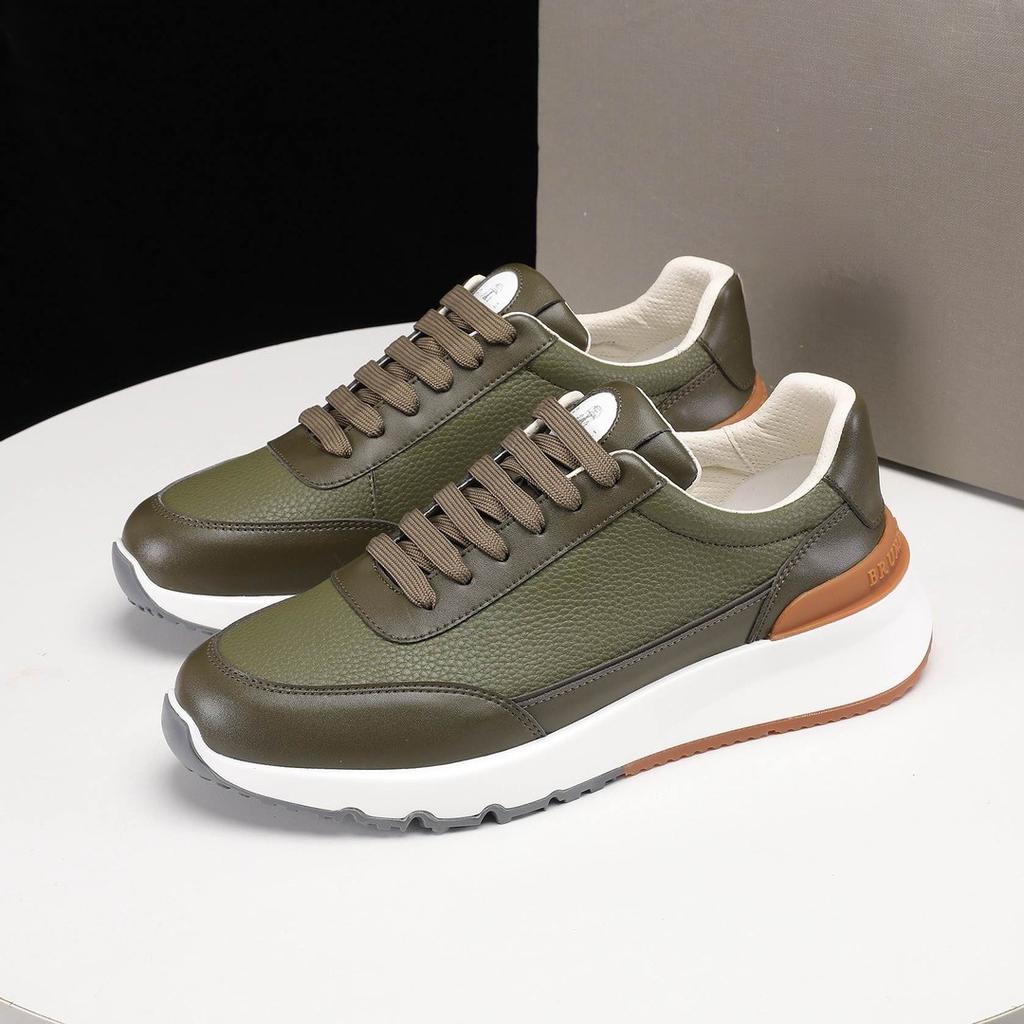 European Station New Men'S Casual Shoes Breathable Sneakers Comfortable Running Fashion Trendy Shoes