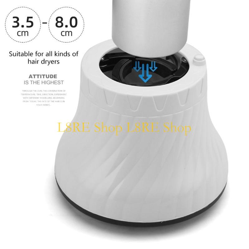 L8RE Universal Hair Diffuser Hair Dryer Diffuser Attachment for Natural Wavy Hair
