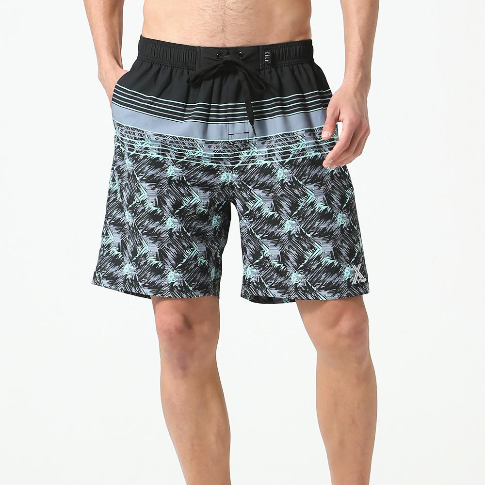 Beijigelleu Men'S Geometric Boardshorts Beach Shorts Bem-S904K