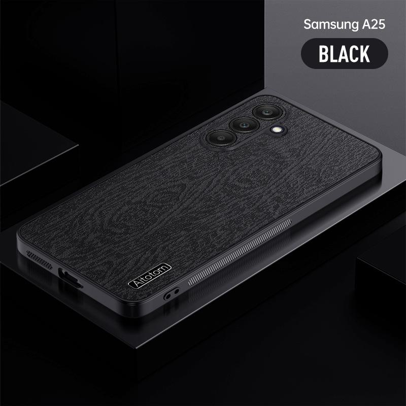 

Защитный чехол Samsung A05s Leather Grain Anti-Fall для моделей A25 5G и A15. Комплексный зарубежный дизайн. A05S