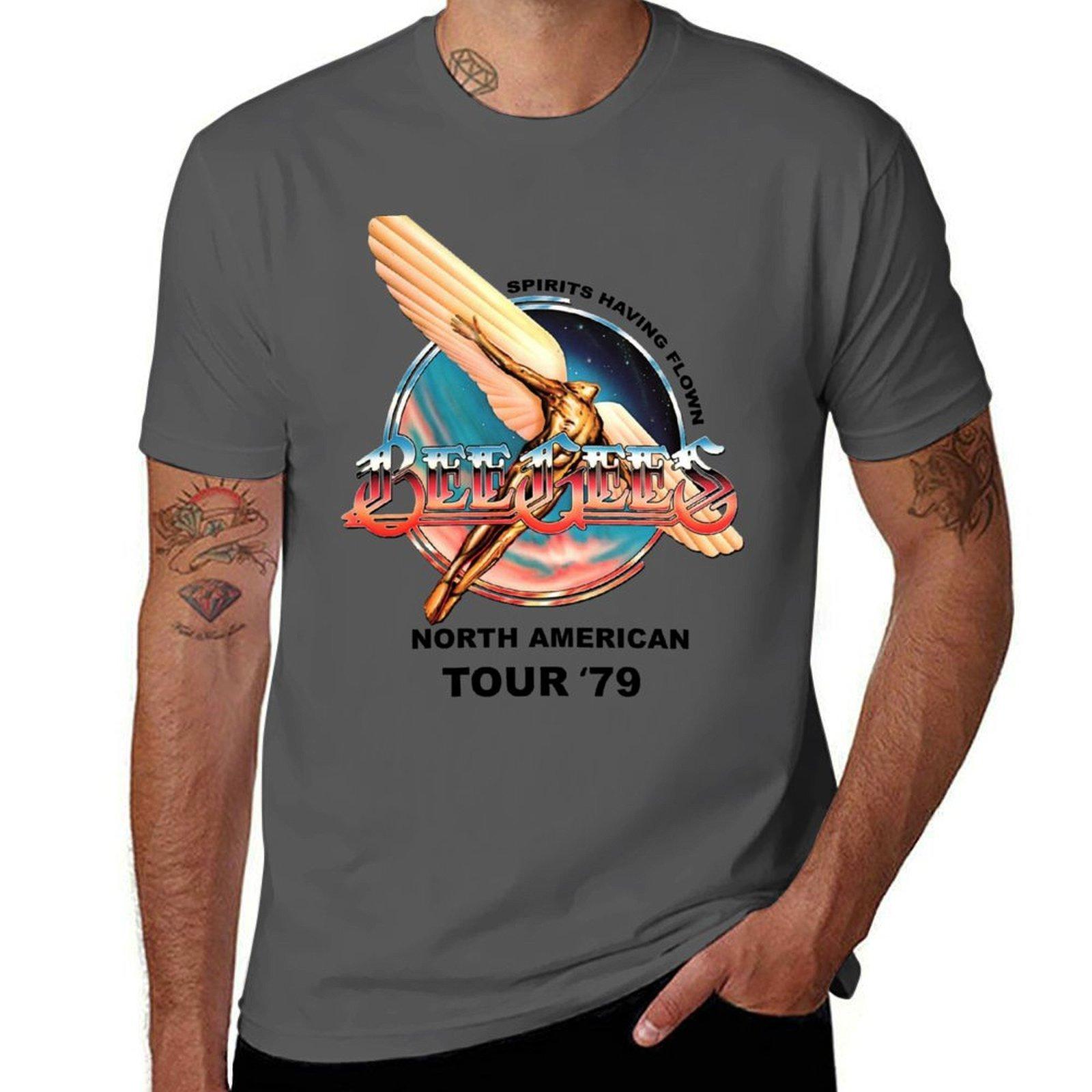 

SPIRITS HAVE FLOWN TOUR TShirt Simple Casual Short Sleeve Tee 4XL
