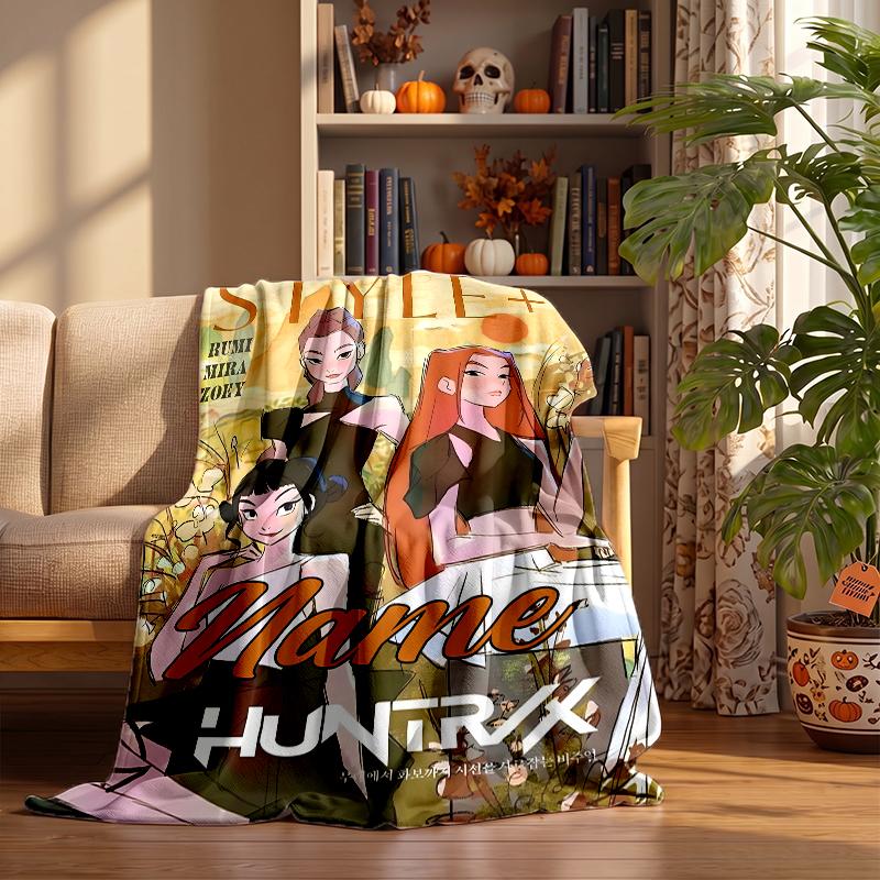 HUNTRIX Custom Flanellen Dekens Zacht Warm Gezellig Plaids voor Huisdecoratie Vakantiecadeaus