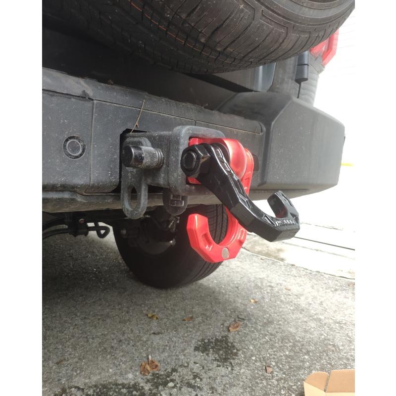 8Ton 3/4" D Tow Hook for 4WD Off-Road Towing Winch Rope Arcticsun Metal 1 Year Warranty