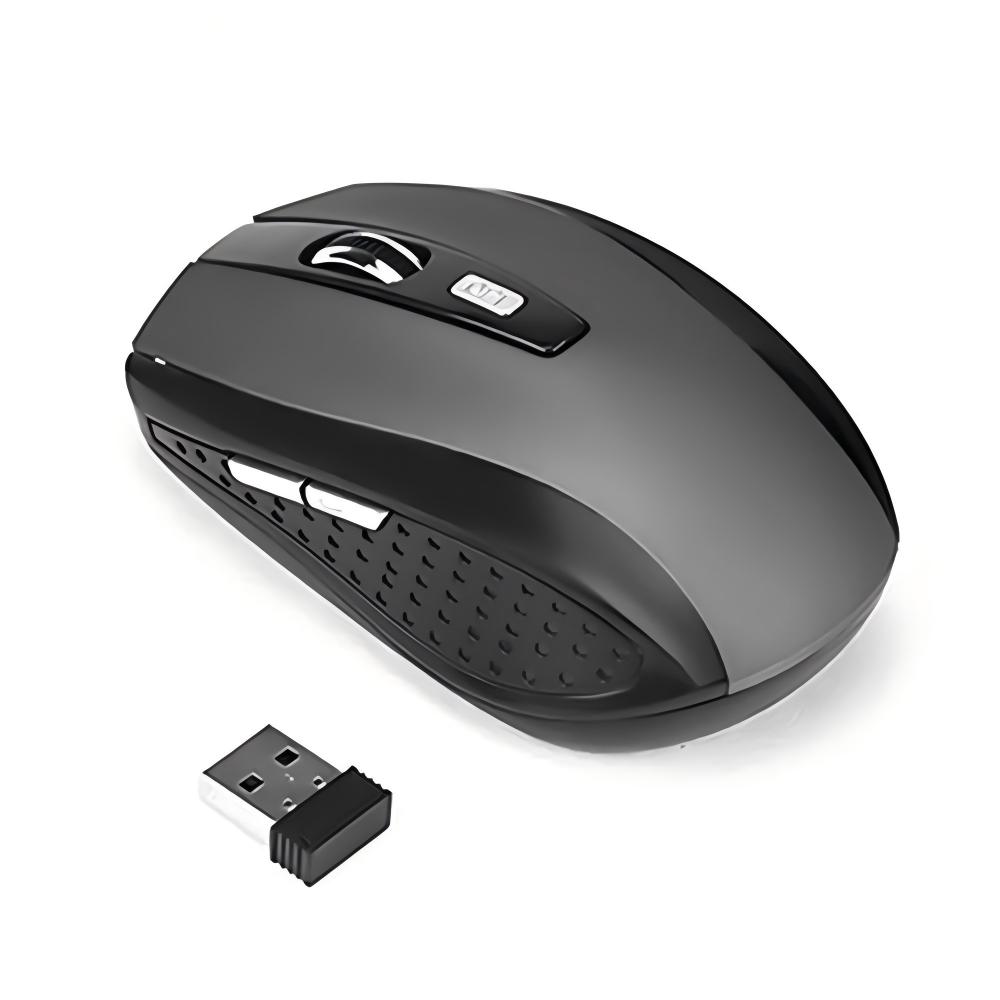 2.4G Wireless Mouse 2.4GHz Gaming Mouse 6D Optical Wireless Mouse Slim and Mini Compatible with MacBook and Laptops