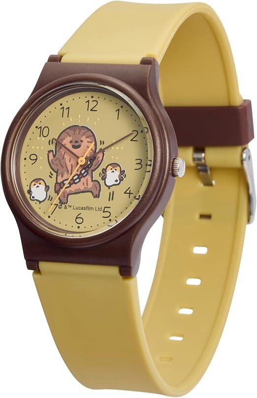 Citizen Kanahei Star Wars Chewbacca Porg 10 ATM Water Japanese X 1 Wristwatch, Resistant, Movement, V06A-512VK/4934