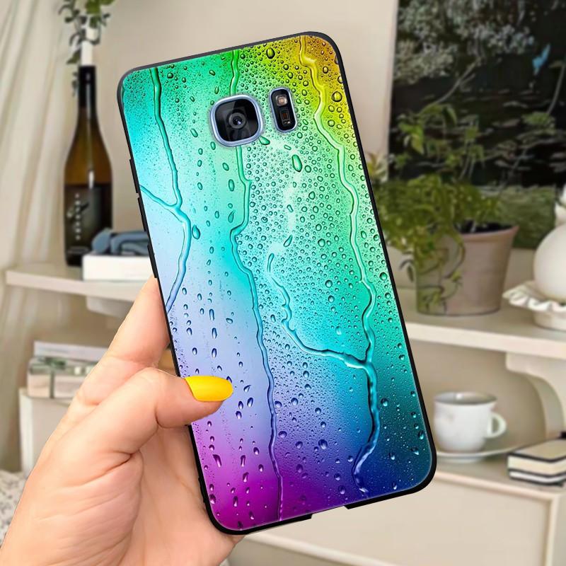 For Samsung Galaxy S7 edge Case Cover Cute Letters Soft Silicone Coque Phone Case For Samsung s 7 S7 edge S7edge G930 G935 cases