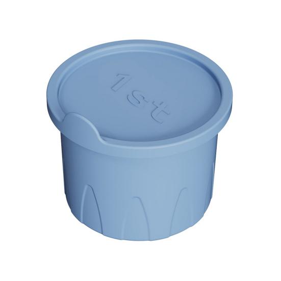 

Силиконовая форма для льда для стакана 20-40 унций, полая цилиндрическая форма для кубиков льда с крышкой, штабелируемый лед S синий