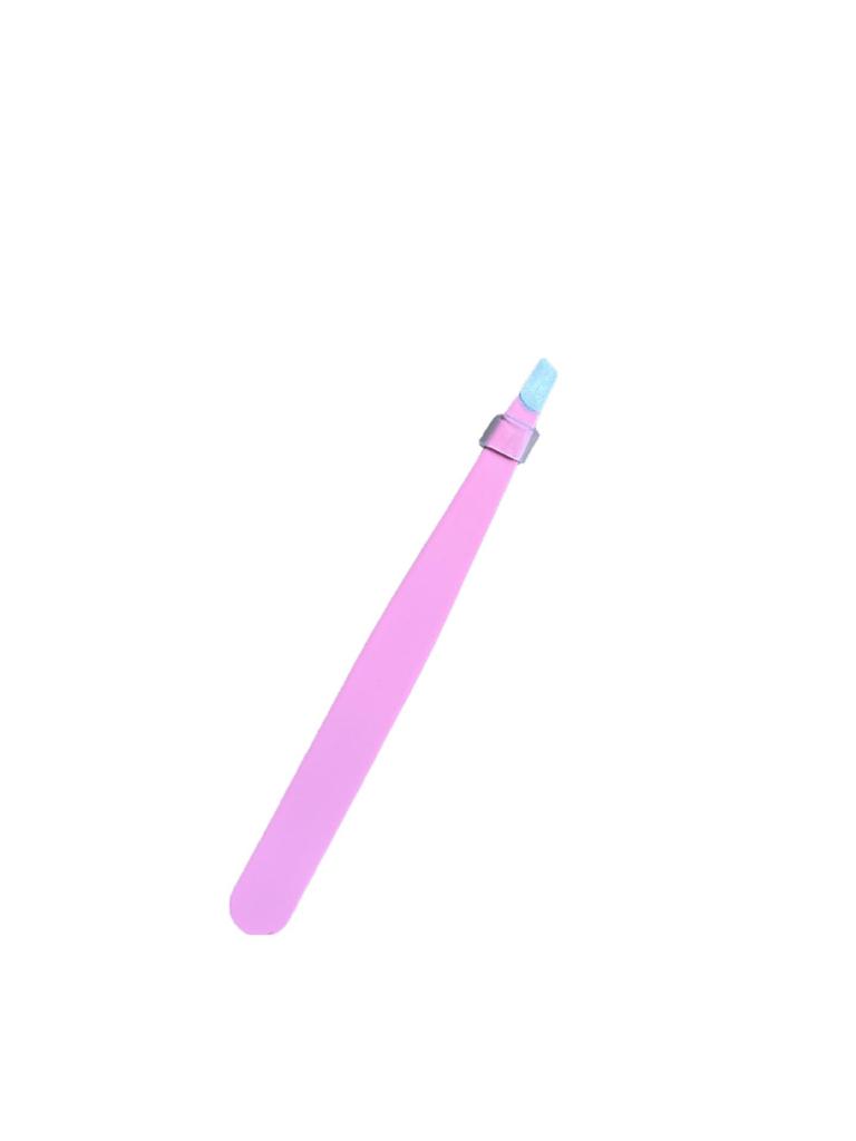 Black Multi-Tip Tweezers for Eyebrow Shaping and Hair Removal