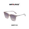New TR90Polarized sunglasses are fashionable and trendy for men and women, popular with internet celebrities, and the large frame makes the face