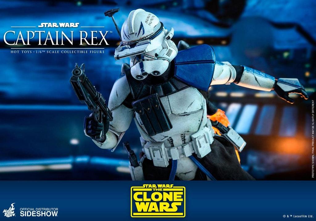 Hot Toys TV Masterpiece Star The Clone Wars Captain Rex Maßstabfigur White Wars 1/6 TM#018