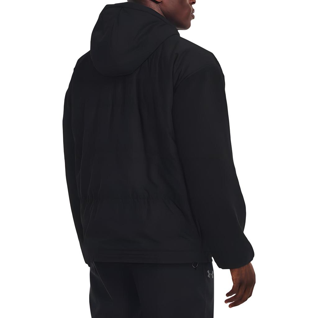 Under Armour Jackets Men's Black Hooded Moderate Other 1372656-001