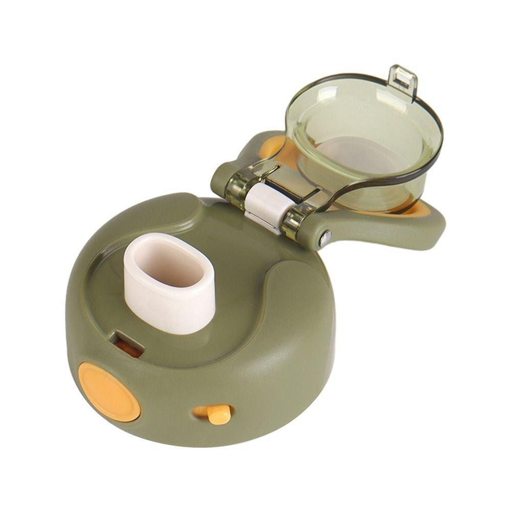 1Pcs Splash Spill Proof Cup Cap Plastic Sealing Lids Bottle Cover for Cille Cup for Cille Cup green