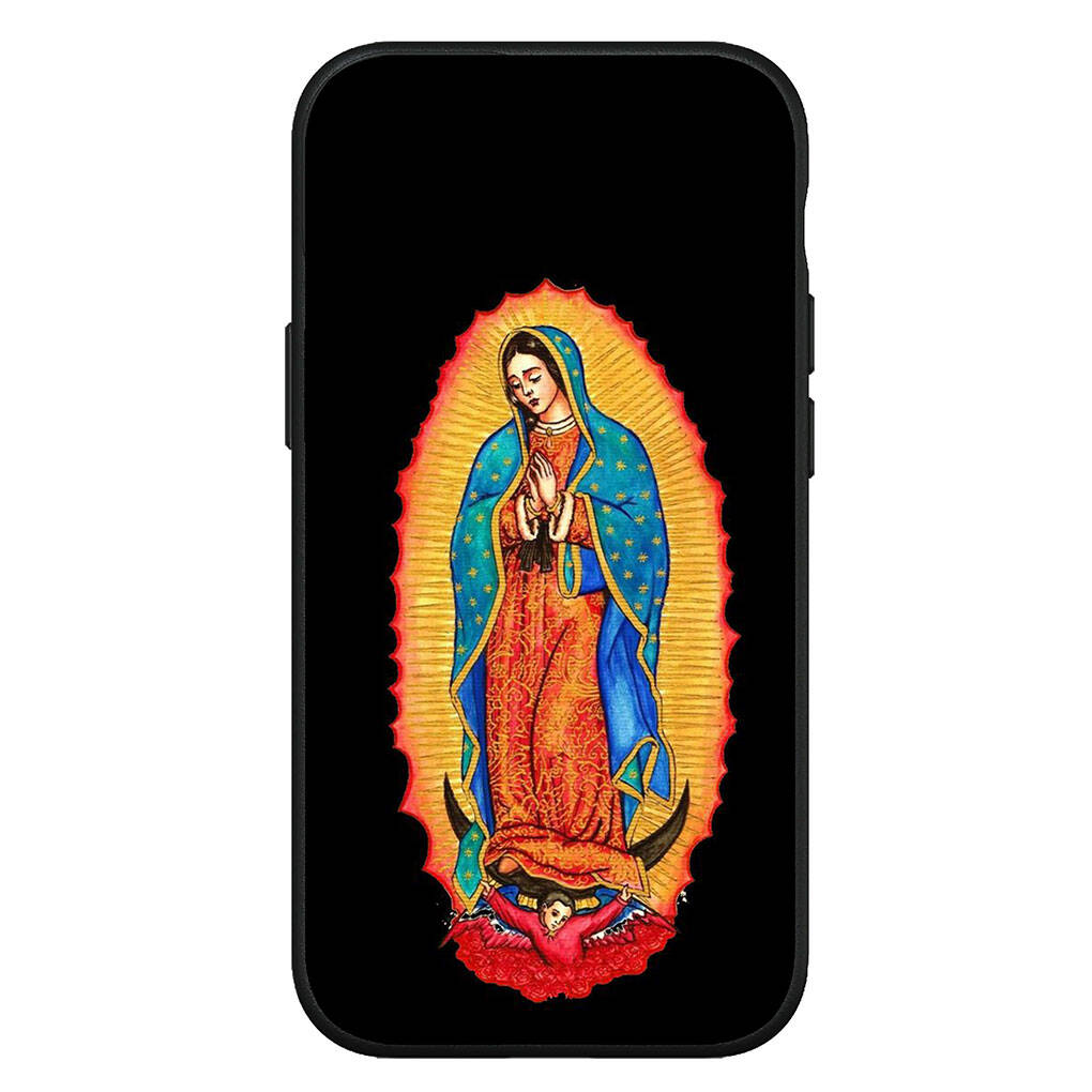 for iPhone 17 16 15 Xiaomi Poco F7 F8 X7 X6 C85 C75 C71 M8 Redmi Note 14 13 12 11 Pro Max 14C 13C A3 A4 Phone Case Wallpaper Virgen de Guadalupe Cover