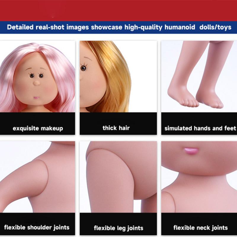 14cm Mini Potato Doll 5 Movable Joints Diy Vinyl Cute Dolls Toys Naked Baby Small Potato Doll Diy Dressing Doll Home Decoration
