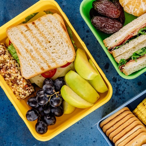 PATIKIL Neoprene Insulated Lunch Tote Bag, Portable Insulated Lunch Box with Food Container and Shoulder Strap for Work, Office, Picnics, and Outdoor