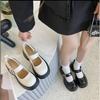 Fashion 2025 Women  Jane Shoes Woman Vintage High Heel Platform Lolita Shoes Japanese Style College Student Shoes Big Size