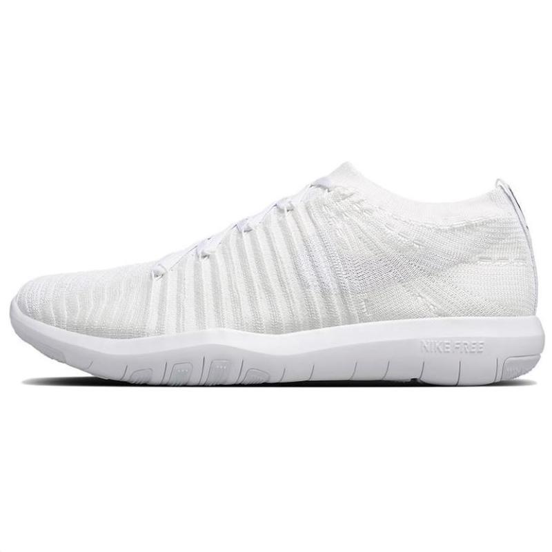 Nike Free Transform Lightweight Low-Top Casual Running Shoes Women's White Sneakers 844818-100