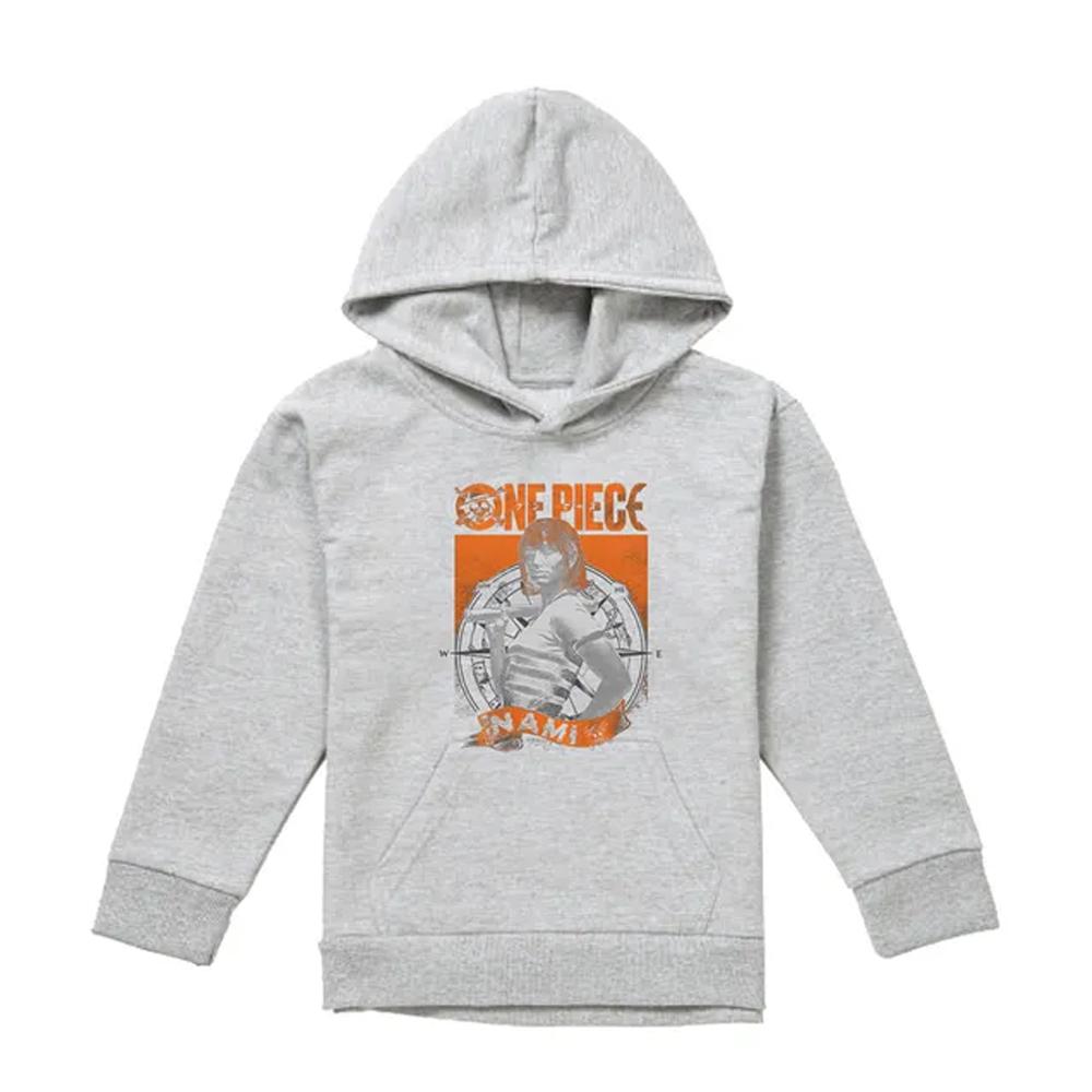 One Piece Live Action Childrens/Kids Nami Portrait Hoodie