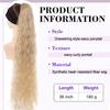 Drawstring Style Synthetic Ponytail Wig 90 CM Ripple Style Curly Hair Long Ponytail Wig is Suitable for Ladies to Wear Daily