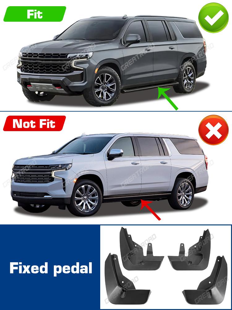 

Для Chevrolet Suburban/Tahoe 2025 2025 2025 2025 2025 Брызговики Крыльев Защитные Брызговики Грязезащитные Брызговики Брызговики Автомобильные Аксессуары