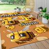 Custom Name Bee Sky Carpet Rug Customizable Soft Washable Anti-Slip Home Living Room Sofa Mats Personalized Rug. 0909409