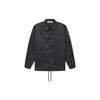 Fear of God Essentials SS22 Coaches Jacket Iron Men Outerwear Black-Iron FOG-SS22-132