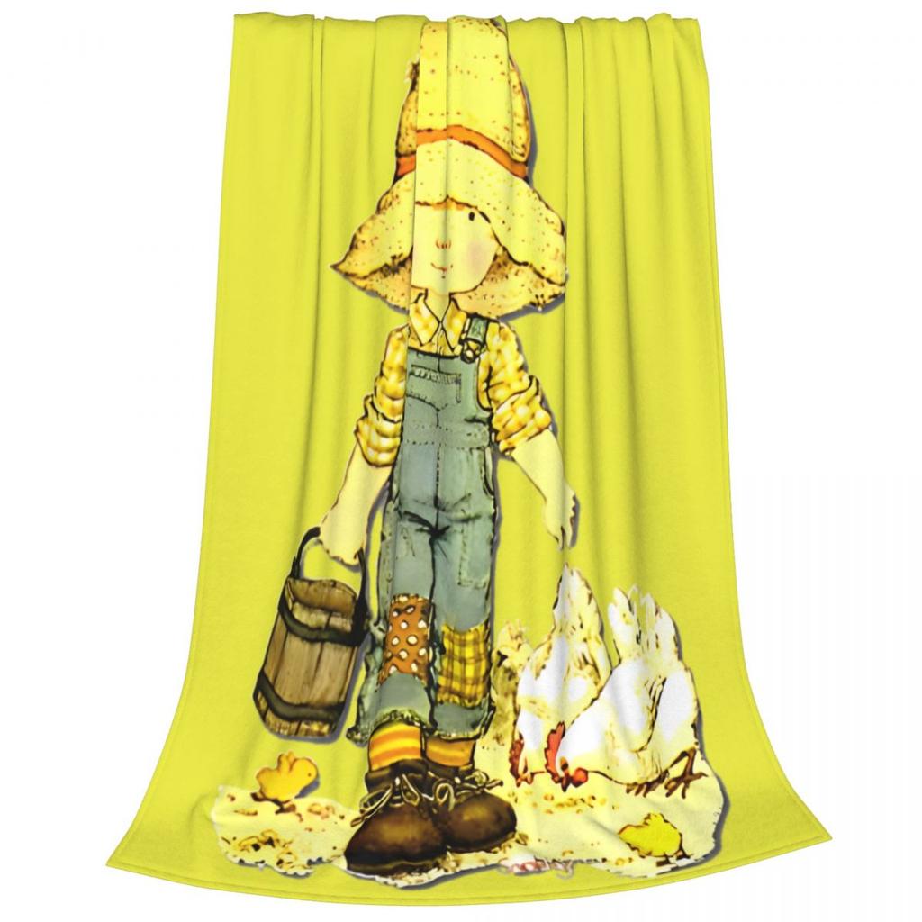 Sarah Kay With Cat Knitted Blankets Flannel Ultra-Soft Throw Blanket for Bed Bedspread