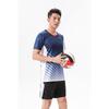 Men Women Short Sleeve Sports Shirts Quick Dry Breathable Volleyball Badminton Tennis Training