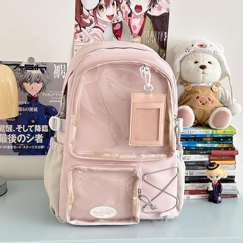 

Новый высококачественный, свежий и сладкий рюкзак конфетных цветов, легкий и вместительный рюкзак для учеников средней школы