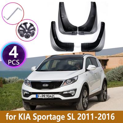 Zástěrky na auto Pro Kia Sportage SL 2011 2012 2013 2014 2015 2016 Zástěrky Zástěrky blatníků Zástěrky blatníků