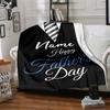 Father'S Day Home Customization Blankets Comfortable Soft Lightweight Multipurpose Blanket For Picnic Sofa Office Bed Living Room Suitable As Gift For